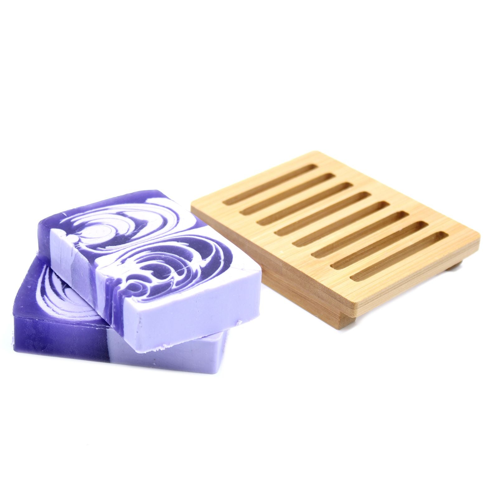 Lilac Handcrafted Soap Slice