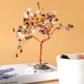 Large Gemstone Tree – Multi Stones on Natural Agate Base (100 stones)