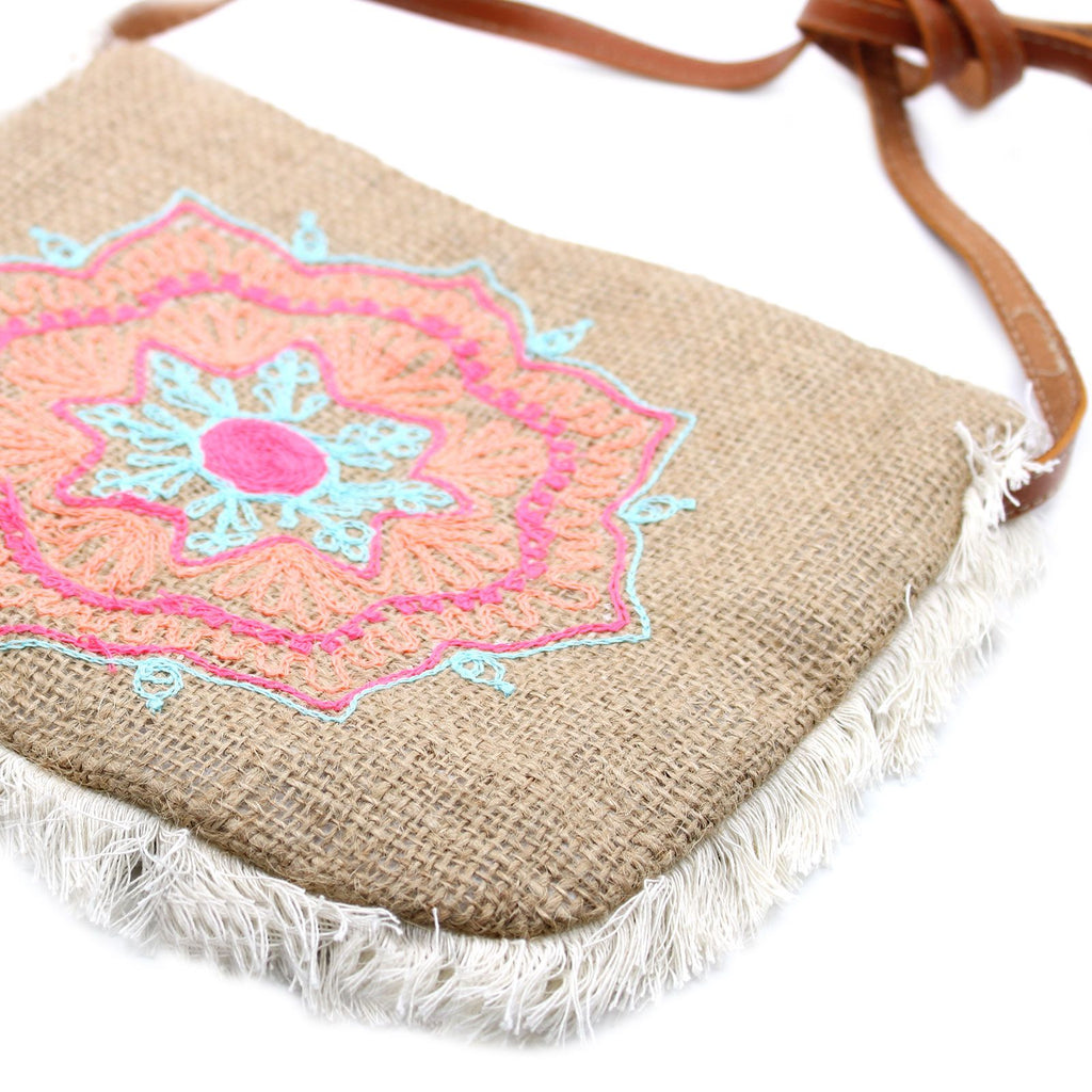 Fab Fringe Bag – Mandala Embroidery