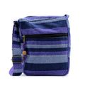 Large Nepal Sling Bag (Adjustable Strap) – Deep Sea Blues