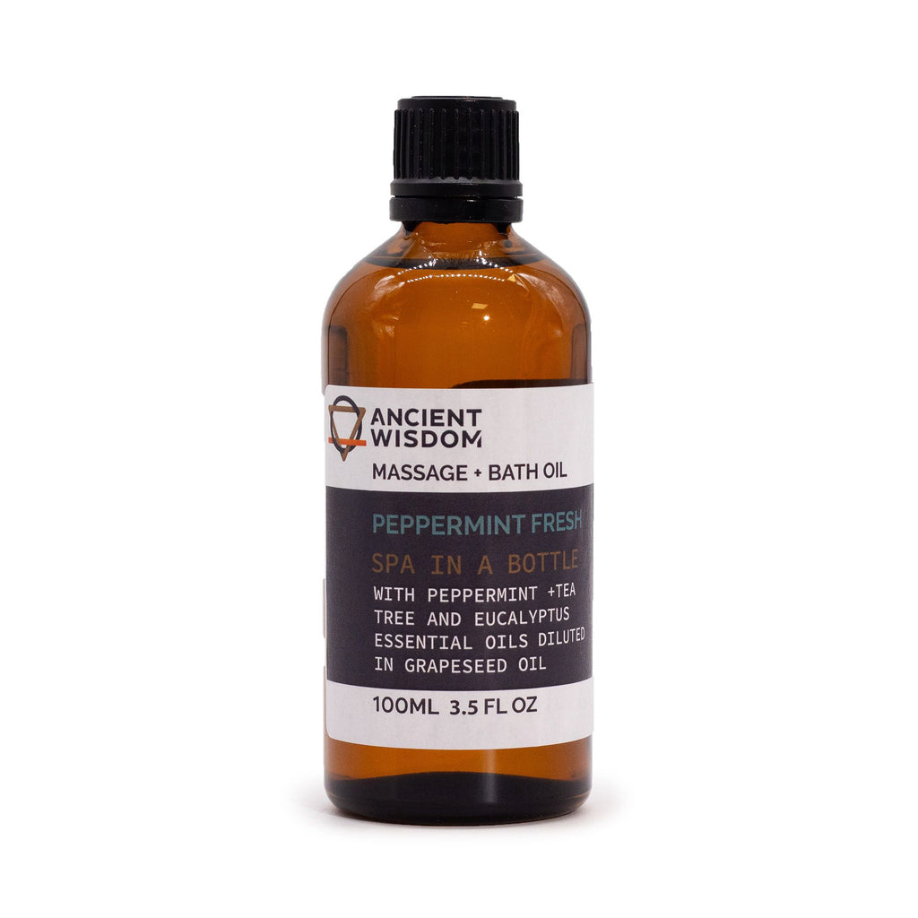 Peppermint Fresh Massage Oil - 100ml
