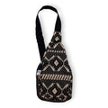 Nomad Sari Jacquard Natural Cross Bag - Desert Loom