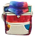 Tiedye Hemp Messenger Bag – 2 Zip