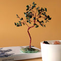 Large Gemstone Tree – Green Aventurine on Green Agate Base (100 stones)