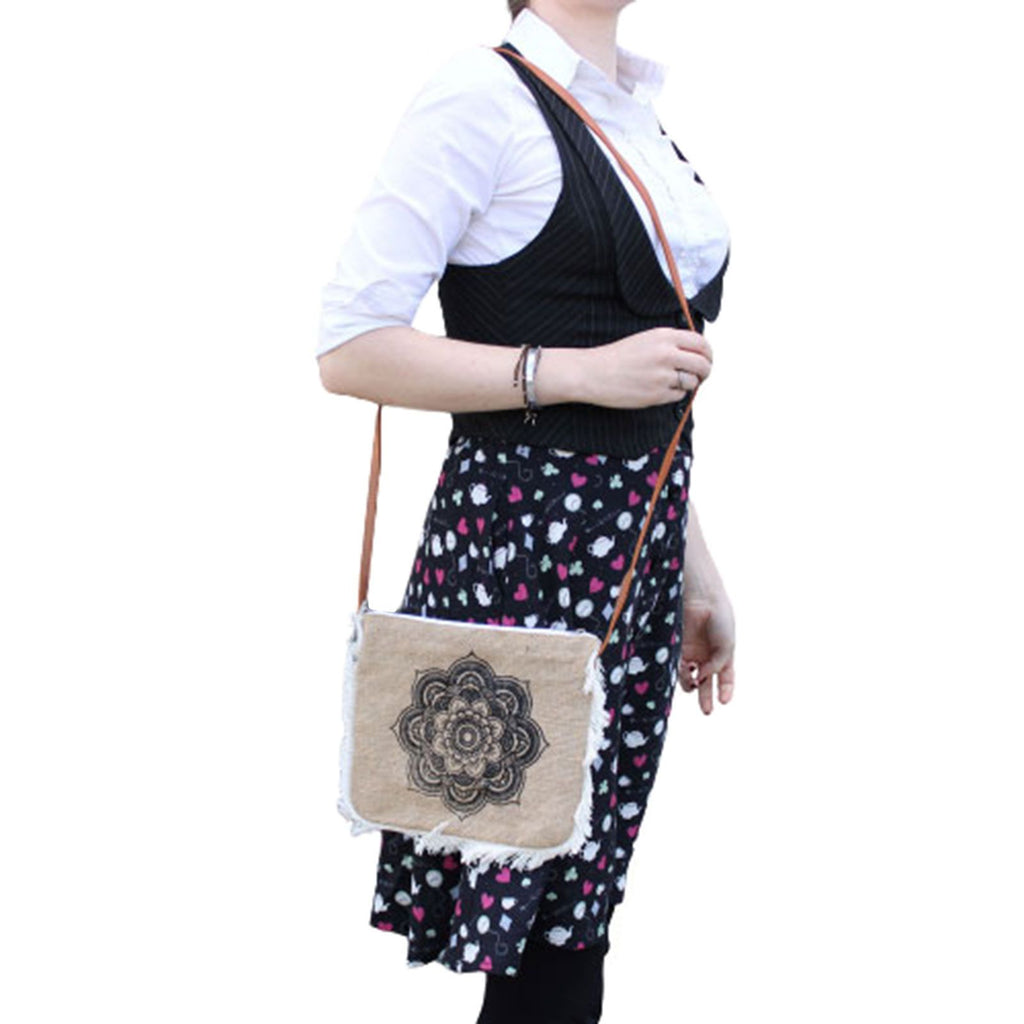 Fab Fringe Bag – Mandala Print