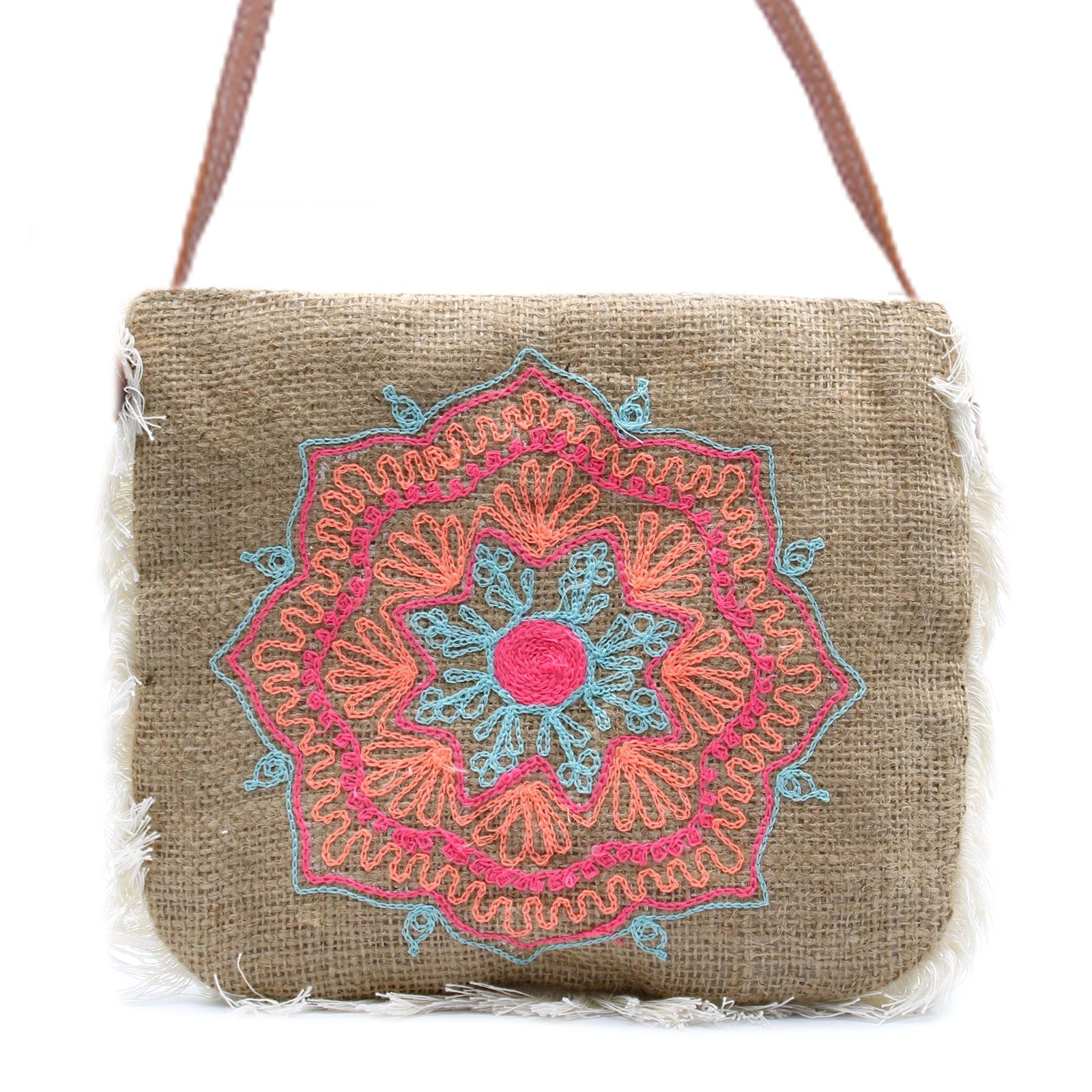 Fab Fringe Bag – Mandala Embroidery