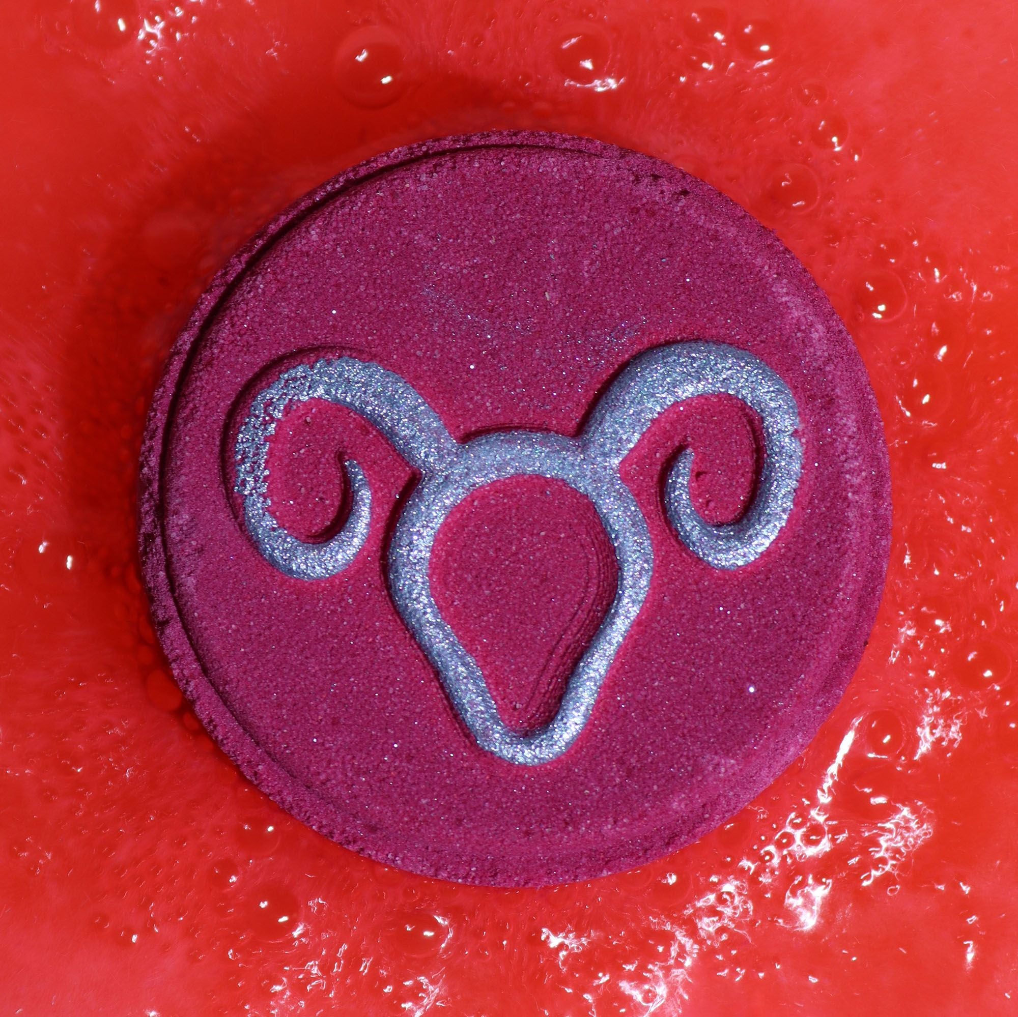 Set of Zodiac Bath Fizzers with Horoscope – Aries