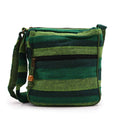 Large Nepal Sling Bag (Adjustable Strap) – Forest Green