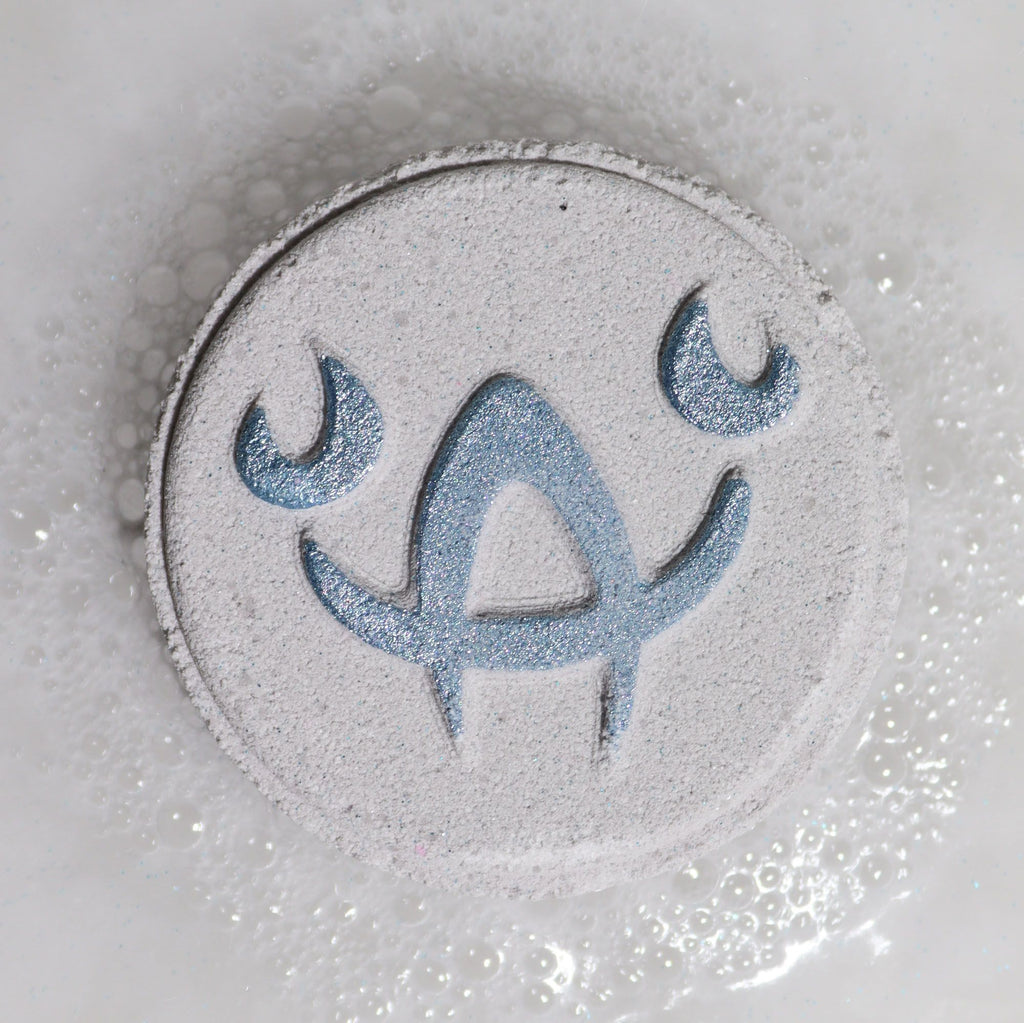 Set of Zodiac Bath Fizzers with Horoscope – Cancer