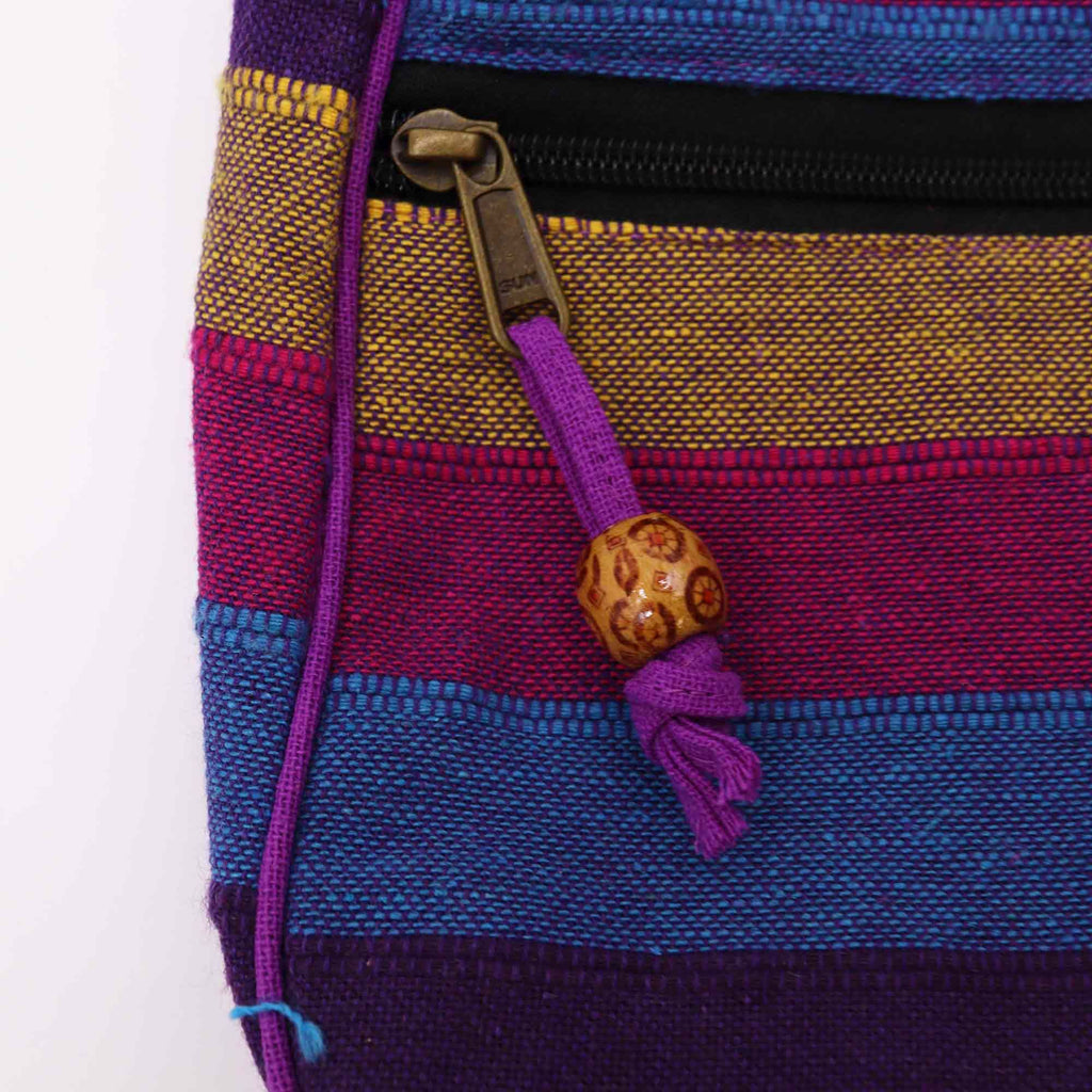 Large Nepal Sling Bag (Adjustable Strap) – Wild Flowers