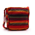 Large Nepal Sling Bag (Adjustable Strap) – Sunset Reds