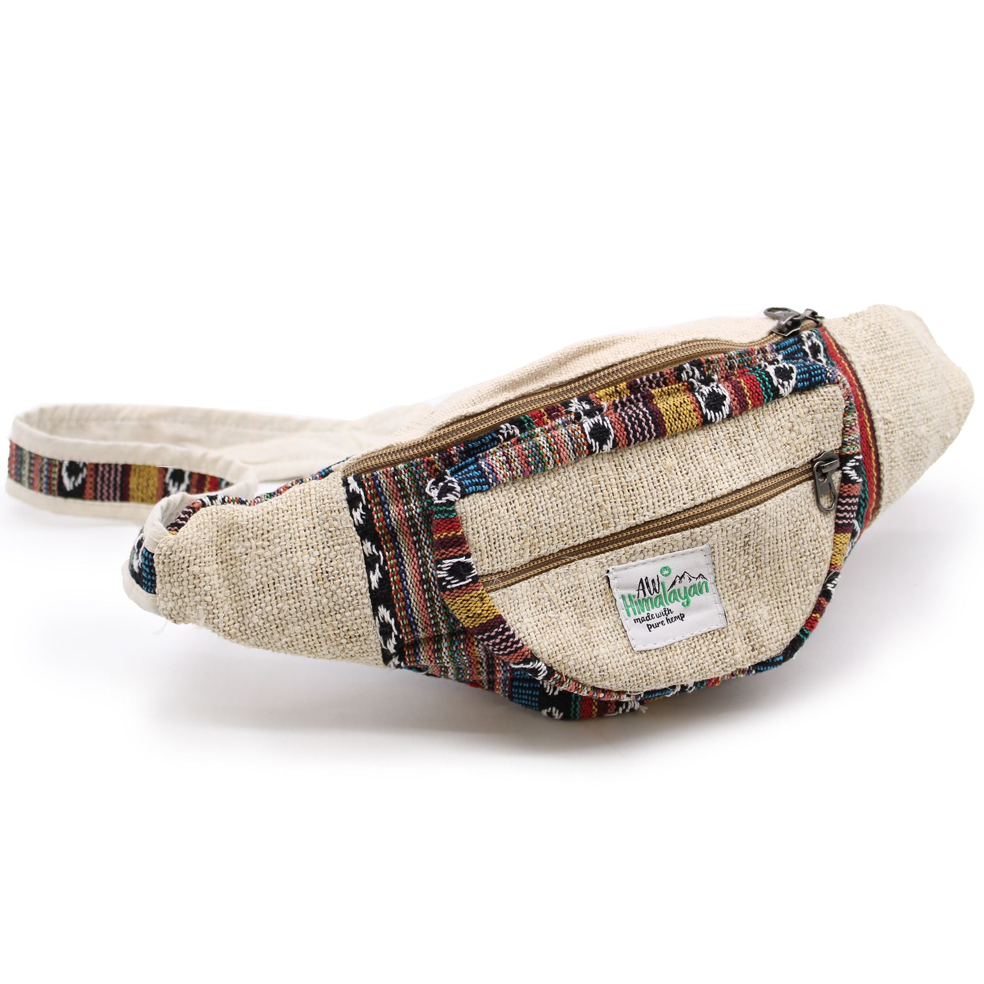 Bum Bag - Hemp & Cotton (asst)