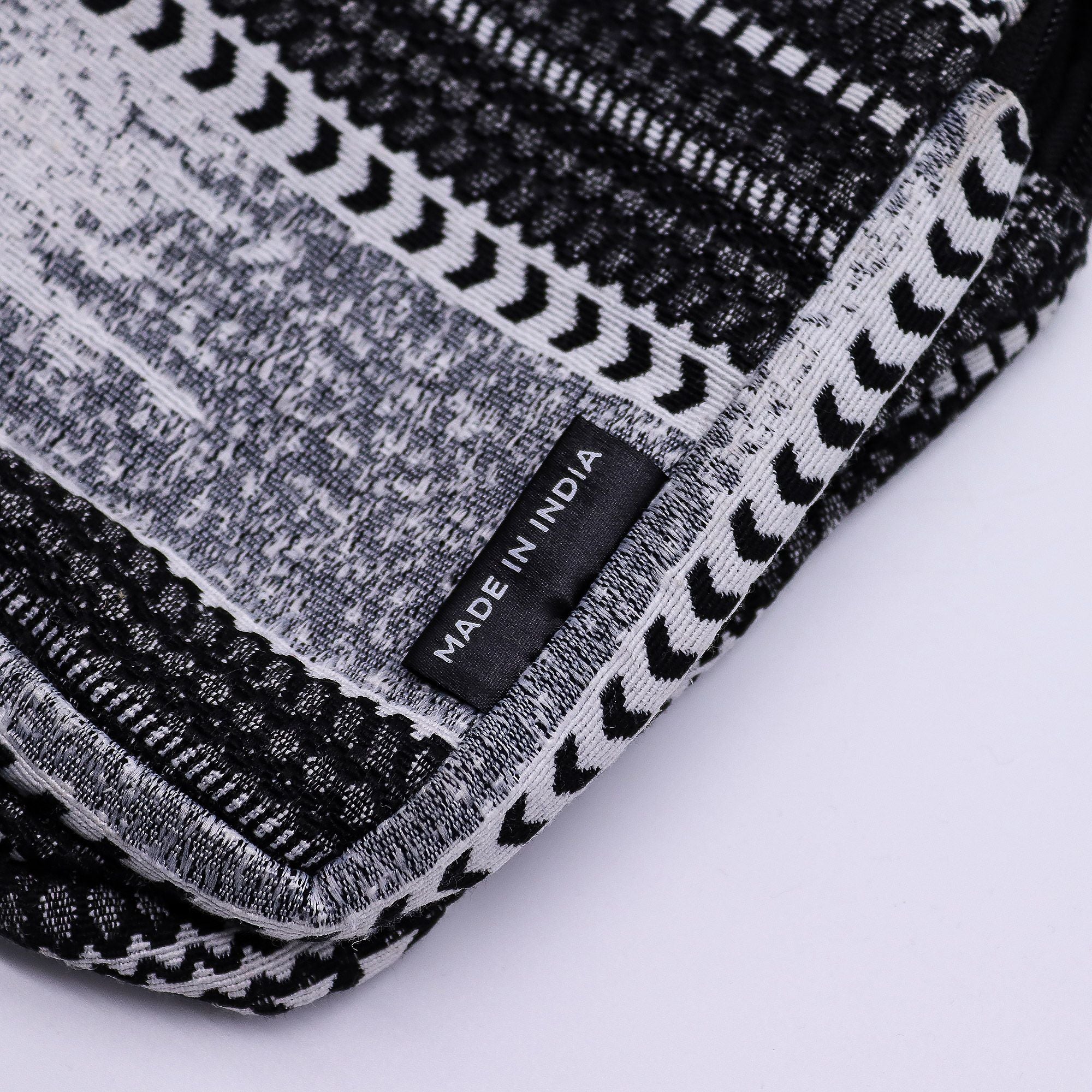Nomad Sari Jacquard Natural Cross Bag - Urban Caravan